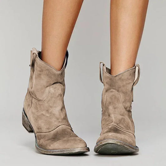 Peyton | Stylish Western Ankle Cowboy Boots