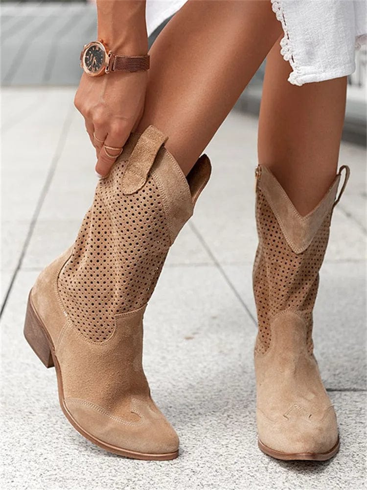 Autumn | Western Knee High Cowboy Boots