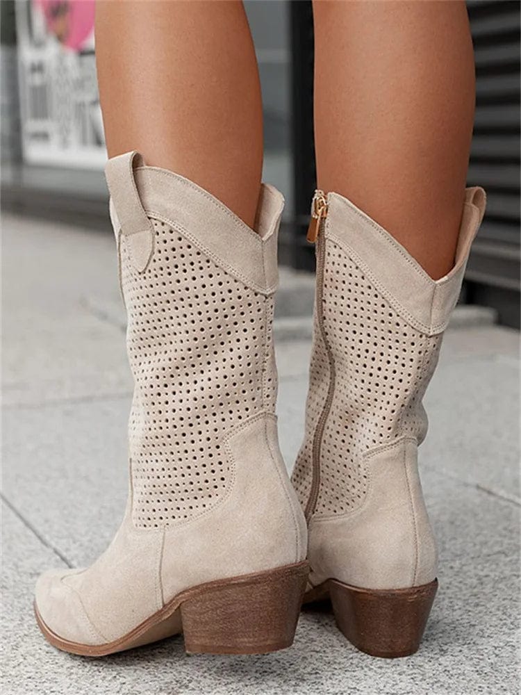 Autumn | Western Knee High Cowboy Boots