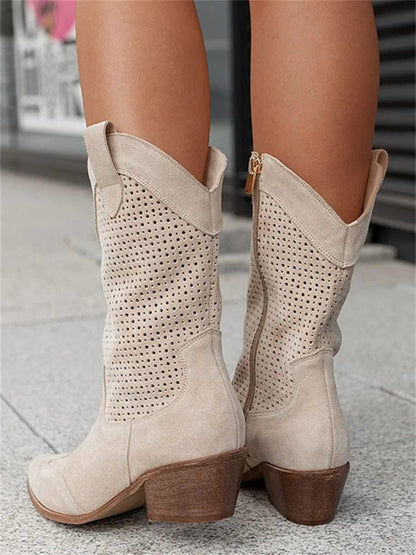 Autumn | Western Knee High Cowboy Boots