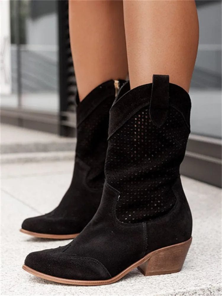 Autumn | Western Knee High Cowboy Boots
