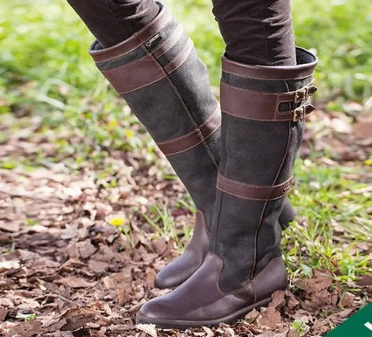 Charlotte | Waterproof Knee High Riding Boots