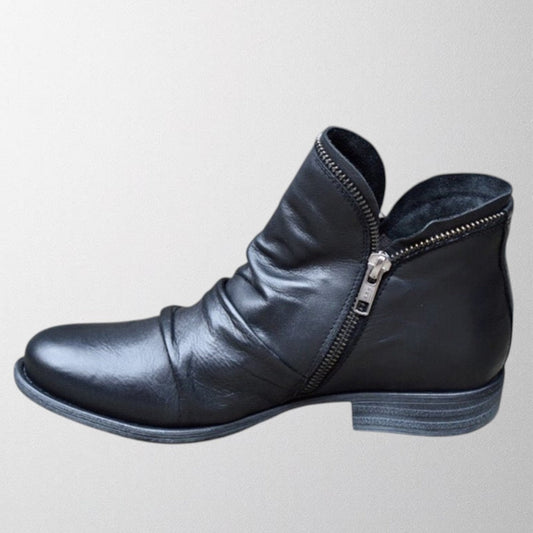 Charlotte | Zip Trim Ankle Boots