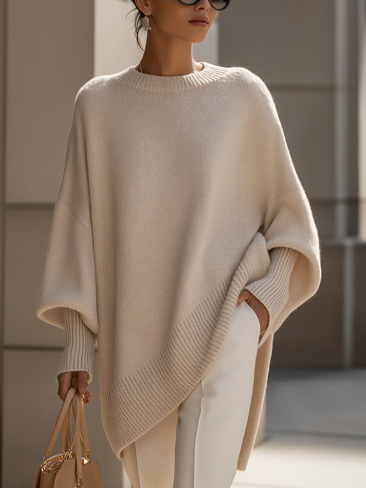 Clara | Elegant Draped Sweater