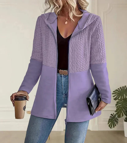 Juniper | Longline Hooded Zip Cardigan