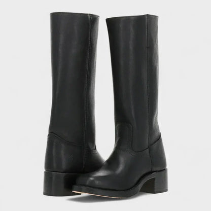 Kennedy | Classic Heel Knee High Boots