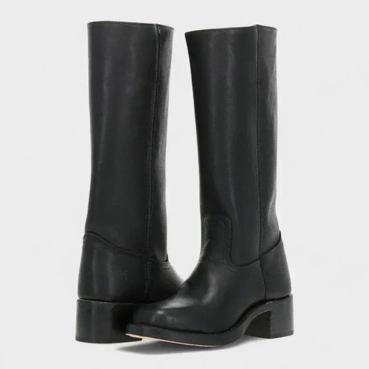 Kennedy | Classic Heel Knee High Boots