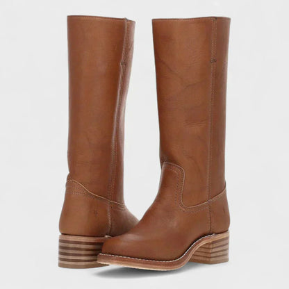 Kennedy | Classic Heel Knee High Boots