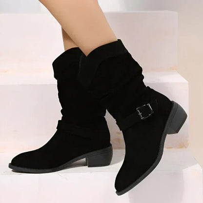 Madison | Slouchy Pointed Toe Boots