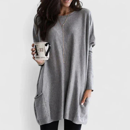 Olivia | Tunic Sweater With Pockets
