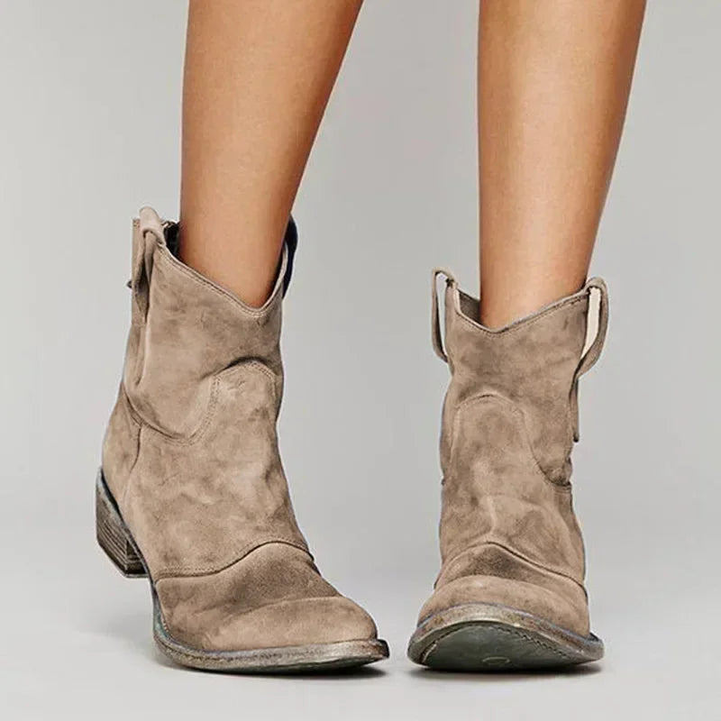 Peyton | Stylish Western Ankle Cowboy Boots