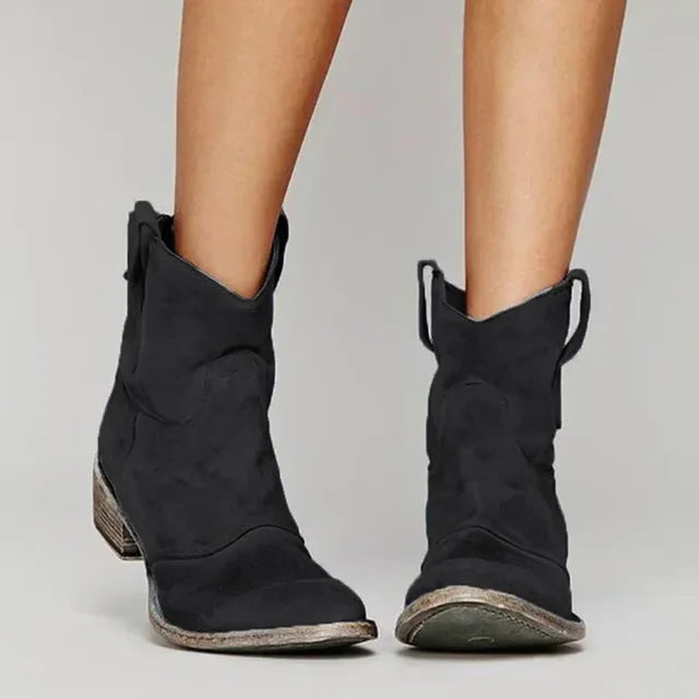 Peyton | Stylish Western Ankle Cowboy Boots