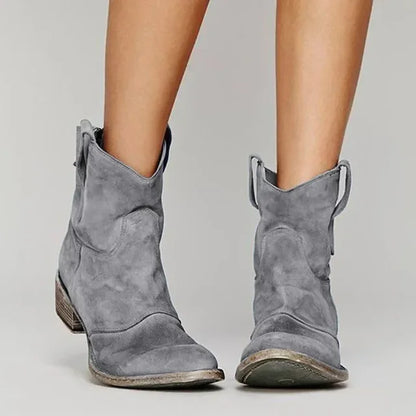 Peyton | Stylish Western Ankle Cowboy Boots
