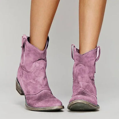 Peyton | Stylish Western Ankle Cowboy Boots