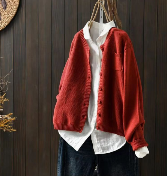 Rowan | Chunky Knit Pocket Cardigan