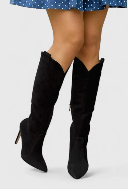 Scarlett | Elegant Stiletto Knee High Boots