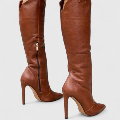Scarlett | Elegant Stiletto Knee High Boots