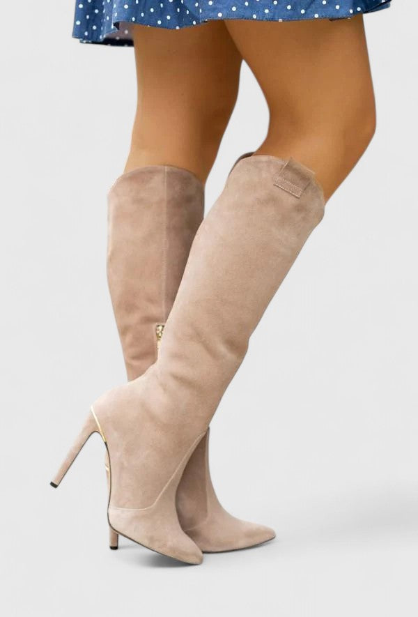 Scarlett | Elegant Stiletto Knee High Boots